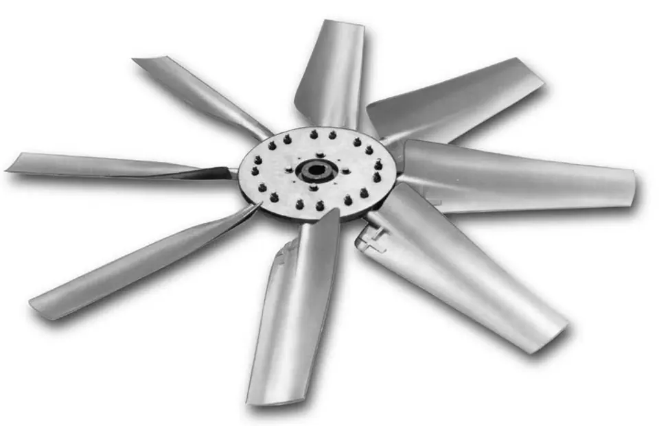 Fan blade spare part